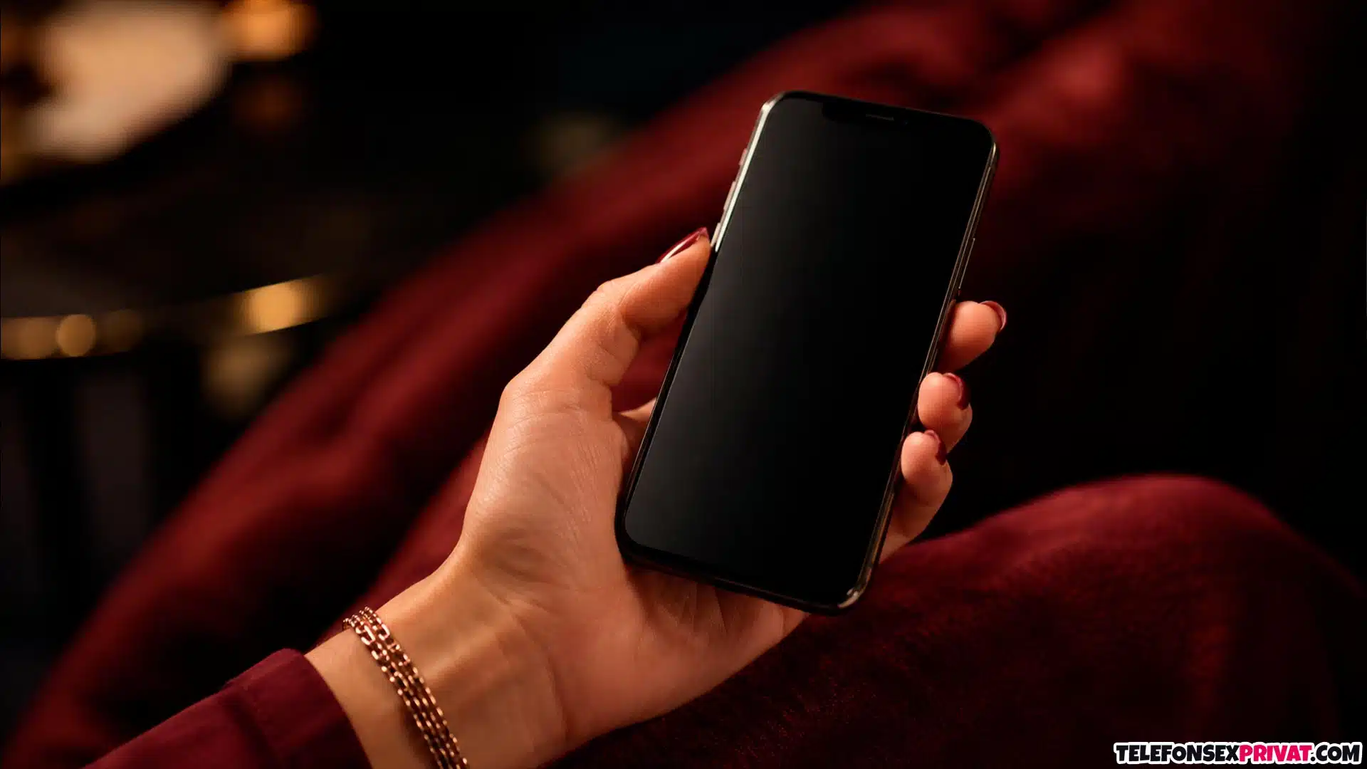 Frau mit Smartphone in der Hand